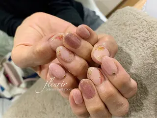 ネイル フルリール 【プライベートサロンのネイルデザイン