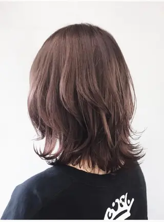 ミディアム カラー 片浦 常翔のヘアスタイル