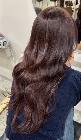 ロング カラー 🧣艶カラー・ヘア セット Chie🧸のヘアスタイル