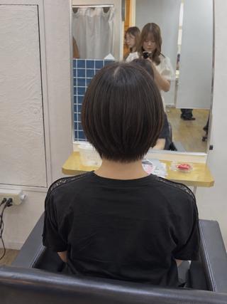 ショート 心寧🍑🤍ྀི/ beigecolorのヘアスタイル