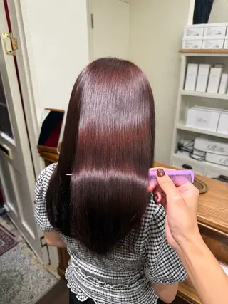 ロング カラー 艶髪✨透明感 カラー/渋谷💐梓真のヘアスタイル