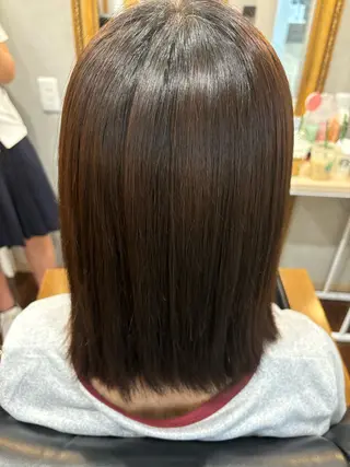 ミディアム Circus 石原愛里のヘアスタイル
