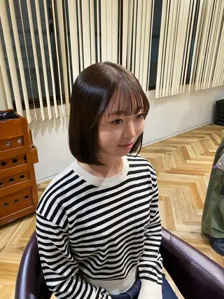 カラー 韓国ヘア AINA🐱のヘアスタイル