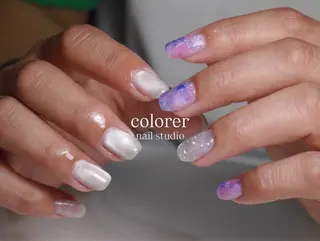 ネイル 𐂃 colorer𐂃のネイルデザイン