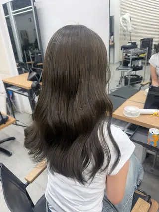 ロング カラー ヘアアレンジ ゆめか🦋 /似合わせカラー💖のヘアスタイル