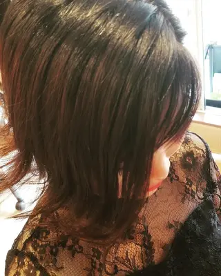ショート カラー spa hair ark 富井直美のヘアスタイル