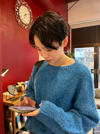 ショート ORe'S HAIR BE　GLaDまなみのヘアスタイル