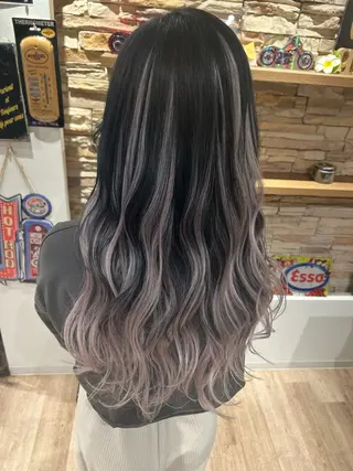 ロング カラー 佐野 大貴のヘアスタイル