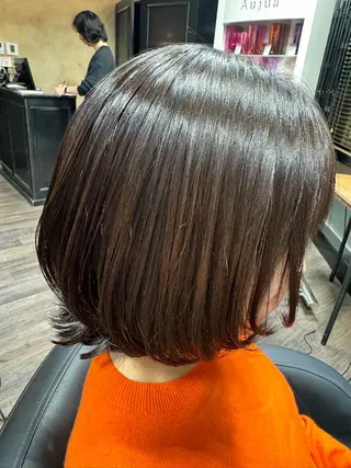 ミディアム 艶カラー🎀 YUUKAのヘアスタイル