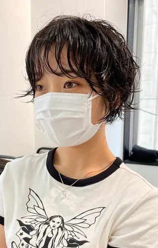 ショート パーマ 千葉 太助のヘアスタイル