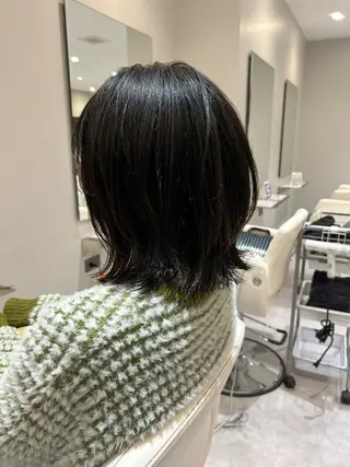 ミディアム かずさ🐈‍⬛ lmu by ifのヘアスタイル