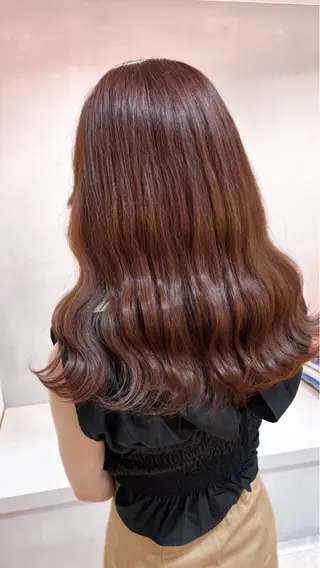 ロング カラー 松本 耀清のヘアスタイル