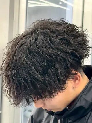 パーマ メンズ 🔥強めメンズパーマ 特化🔥/きらりのヘアスタイル