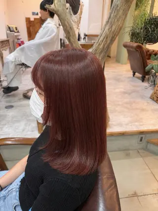セミロング 望月 芽依のヘアスタイル