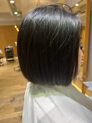 ショート 🐉men's 🌈毛流れパーマ綱島のヘアスタイル