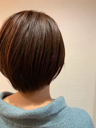 ショート カラー 蓮見友里 PiSTA／portのヘアスタイル