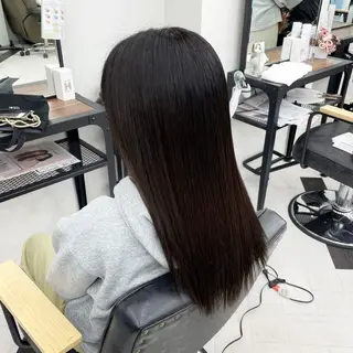 セミロング カラー パーマ ヘアアレンジ メンズ mona/ ストレートスタイル✨のヘアスタイル