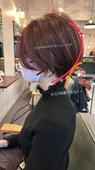 ショート 菅谷 昌央のヘアスタイル