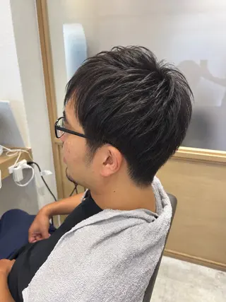 ショート メンズ 久木原 ゆりのヘアスタイル
