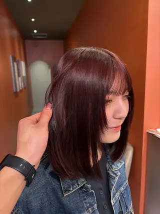 ショート 似合わせカラー🖤 はると🖤のヘアスタイル