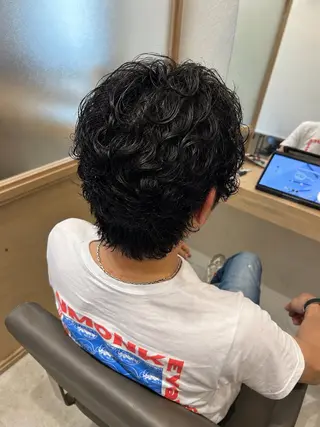 ショート メンズ 久木原 ゆりのヘアスタイル