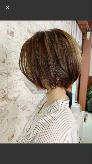 ショート 高梨 里穂のヘアスタイル