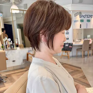 ショート 貴田 博彦のヘアスタイル