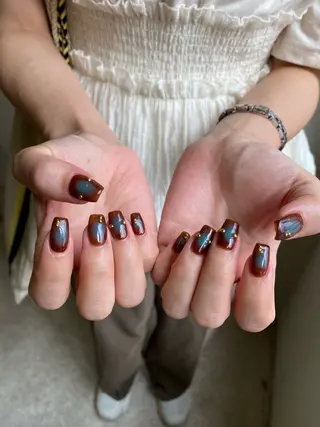 ネイル 草加ニュアンスネイル 🌚hersのネイルデザイン