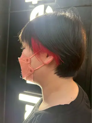 カラー 岡北 さくらのヘアスタイル