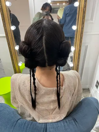 ロング 六本木セットサロン MAYUのヘアスタイル