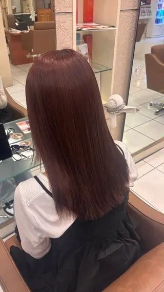 カラー 艶カラー 髪質改善 🍓苺奈のヘアスタイル