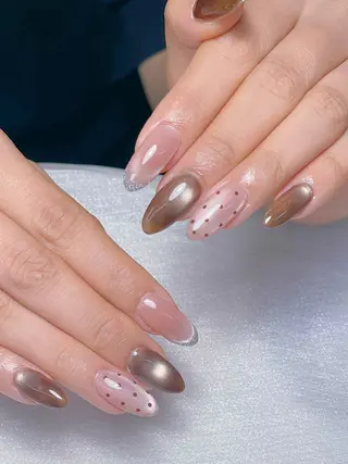 セミロング Akina Nail🎀✨のネイルデザイン