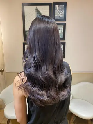 ミディアム カラー メンズパーマ特化 望月謙二郎のヘアスタイル