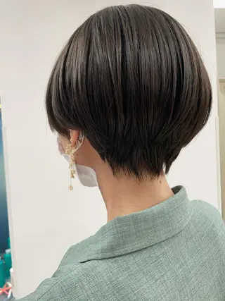 ショート カラー 店長福島成美/髪質 改善縮毛矯正/カラーのヘアスタイル