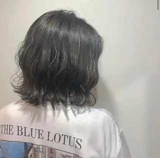 ミディアム カラー 髪質改善サロン 梅田/ヨナミネのヘアスタイル