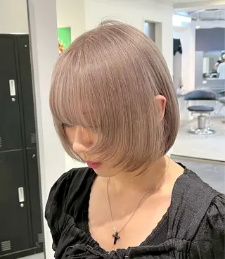 ショート MAHIRO LUCKTOKYOのヘアスタイル