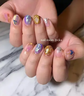 ネイル ネイルルームリッカ 𝐦𝐚𝐲𝐮のネイルデザイン