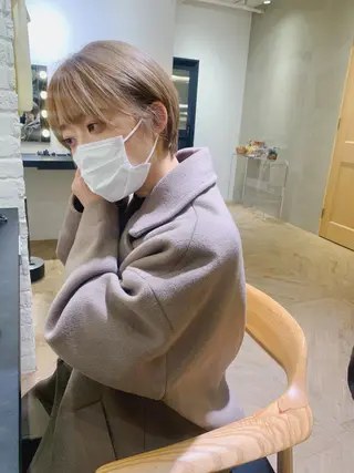 ショート レイヤーカット 鈴木駿介のヘアスタイル