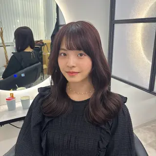 ロング カラー Ren. 🦋デザインカラーのヘアスタイル