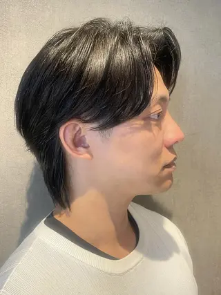 メンズ メンズミディアム メンズ縮毛、ANNAのヘアスタイル
