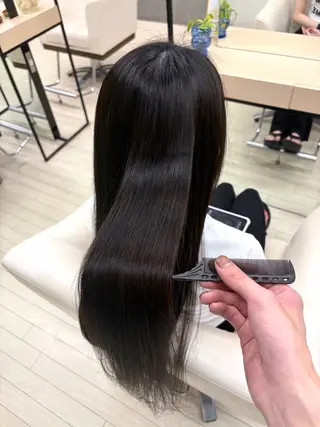 ロング カラー 森下 舜介のヘアスタイル