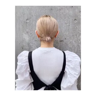 ミディアム 勝谷 悟史のヘアスタイル