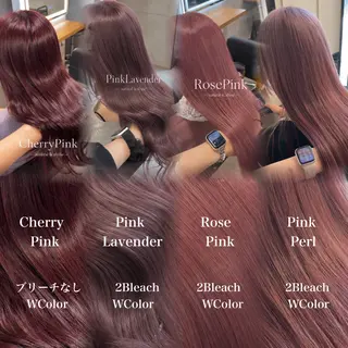 ロング カラー 赤みなし ×透明感🫧YUNAのヘアスタイル