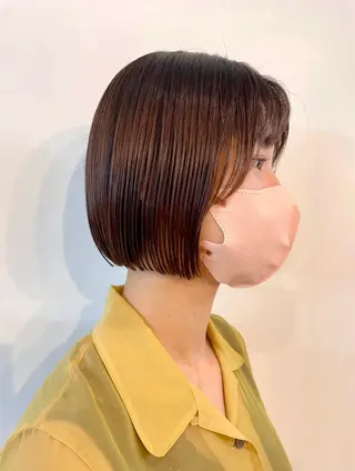 ショート カラー ダブルカラー メンズパーマ大成のヘアスタイル