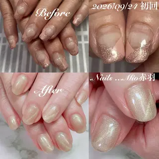 ネイル .Nails Mio 赤羽西ネイルサロンのネイルデザイン