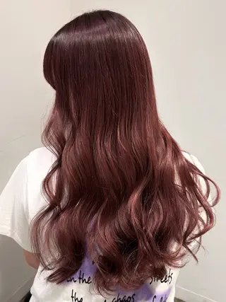 ロング 透明感カラー 板橋 島村美咲のヘアスタイル
