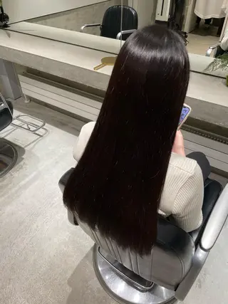 ロング カラー kilto.きょうか 🍑カットモデル🍑のヘアスタイル