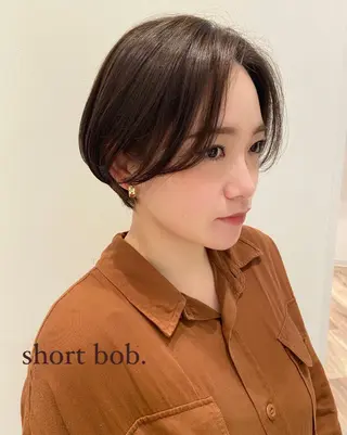 ショート カラー 木下 奈々のヘアスタイル