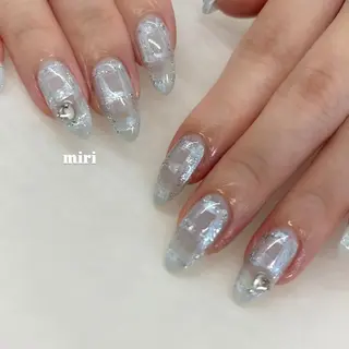 ネイル 新宿代々木/キレイめ ちゅるん/miriのネイルデザイン