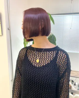 ショート カラー Rune シュトウダイチのヘアスタイル